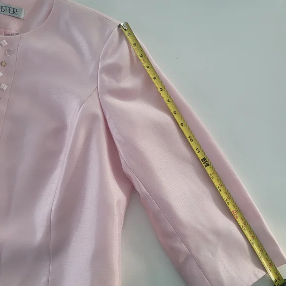 Chic Tutu Pink Dress and Jacket Set By Kasper Size 14/16 - Picture 13 of 16